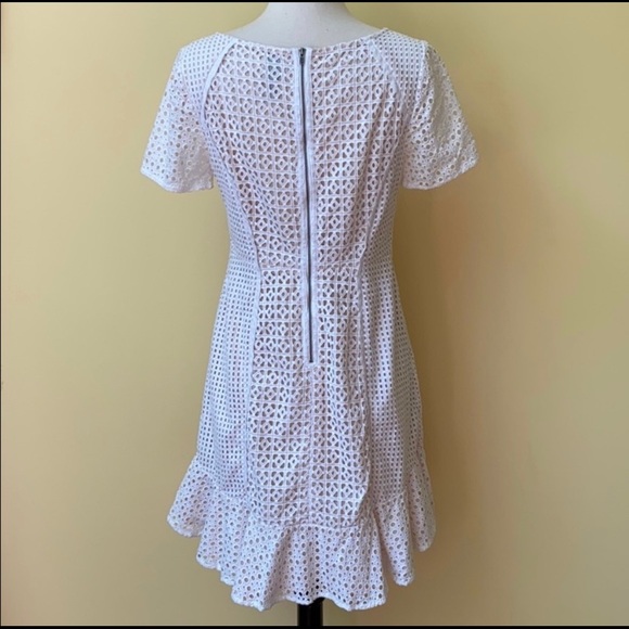 Anthropologie HD in Paris White Eyelet Dress - Picture 7 of 9